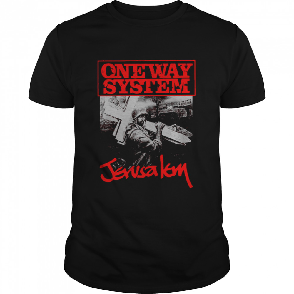 One Way System Jerusalem shirt