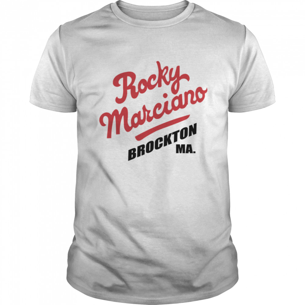 Boxing Legend Brockton Massachusetts Rocky Marciano shirt
