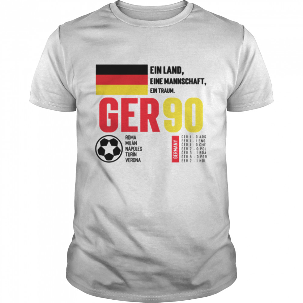 Germany Ein Land World Cup Qatar 2022 T-Shirt