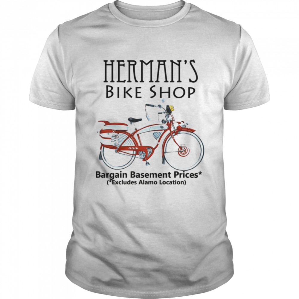Herman’s Bike Shop Pee-Wee’s Big Adventure shirt