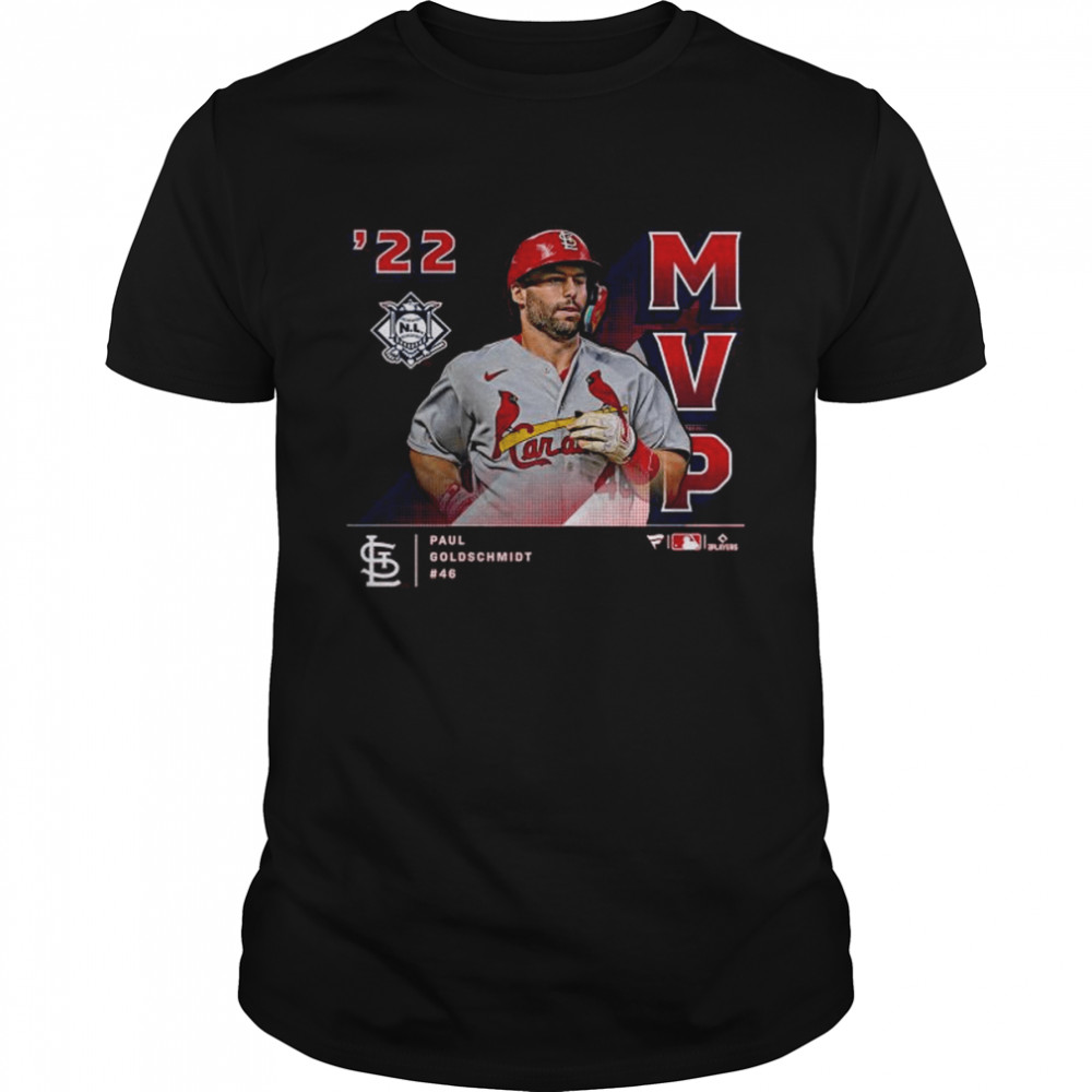 Paul Goldschmidt St. Louis Cardinals 2022 NL MVP T-Shirt