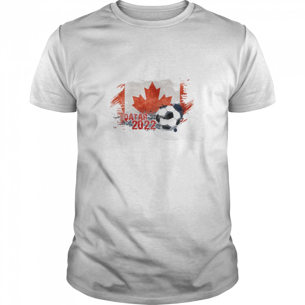 QATAR WORLD CUP 2022 CANADIAN FLAG shirt