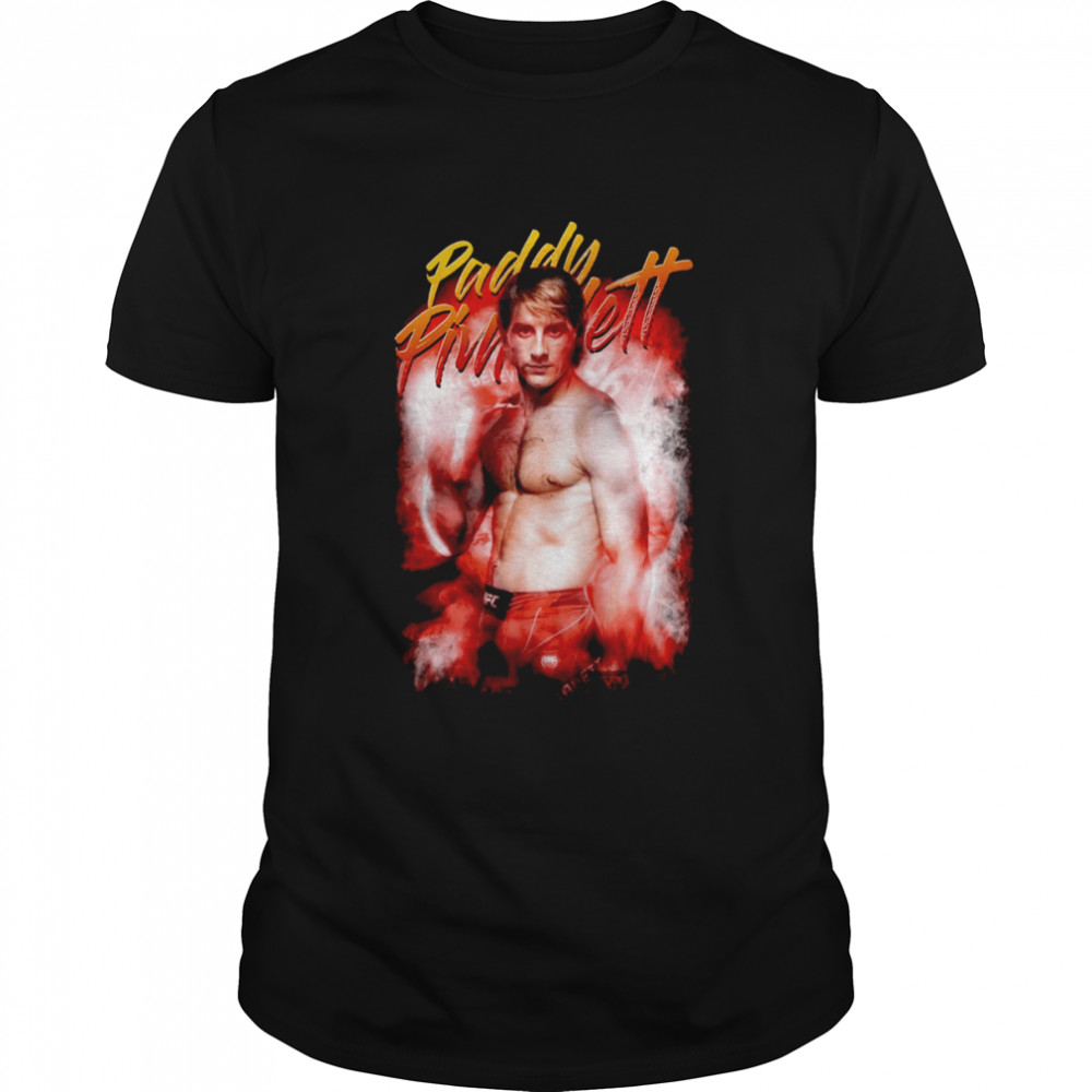 Red Illustration Paddy The Baddy shirt