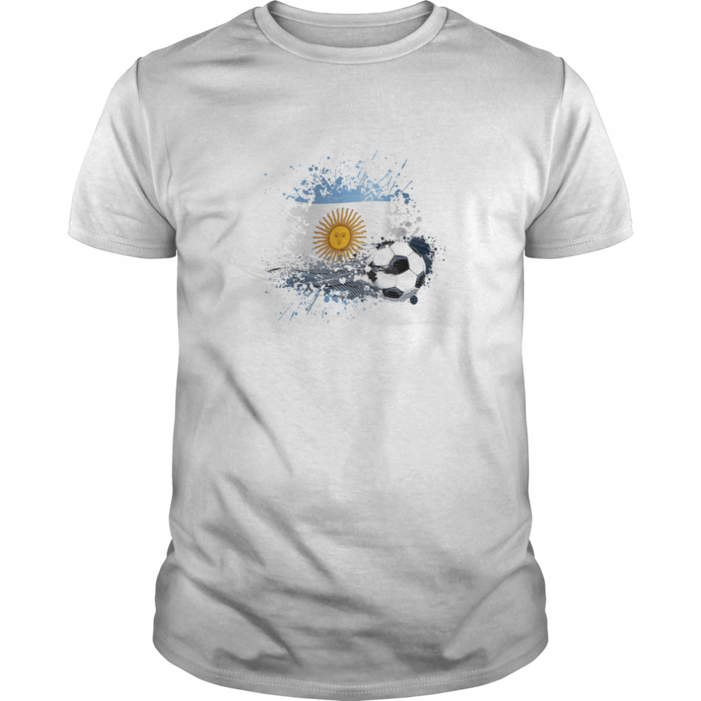 WORLD CUP 2022 ARGENTINIAN FLAG TEXTLESS shirt
