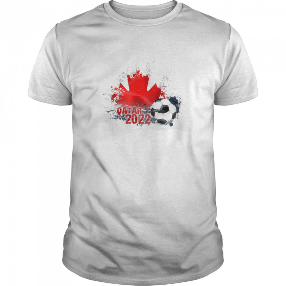 WORLD CUP 2022 CANADIAN FLAG shirt