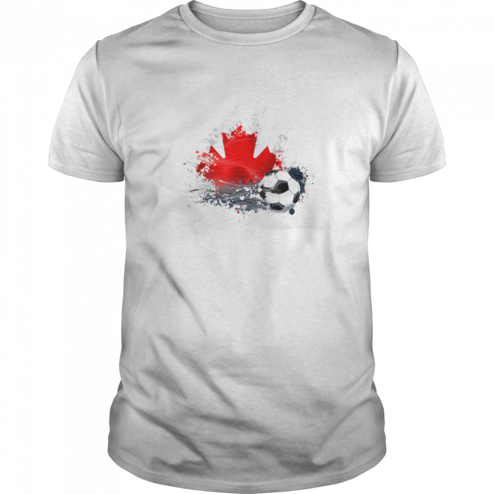WORLD CUP 2022 CANADIAN FLAG TEXTLESS shirt