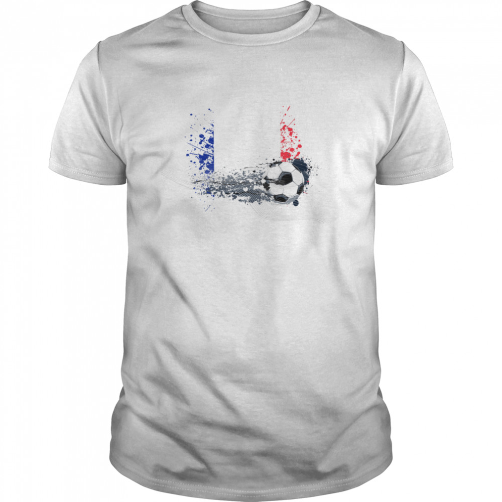 WORLD CUP 2022 FLAG OF FRANCE TEXTLESS shirt