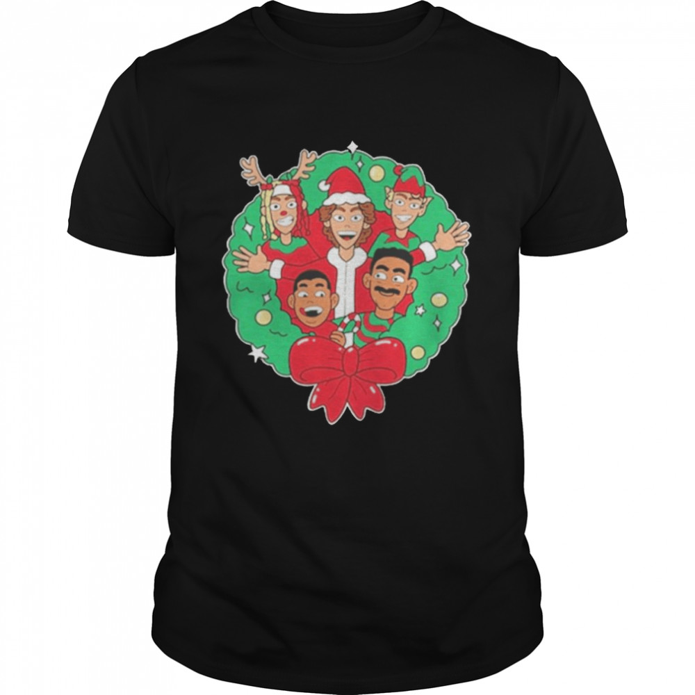 Baylen levine wreath Christmas t-shirt
