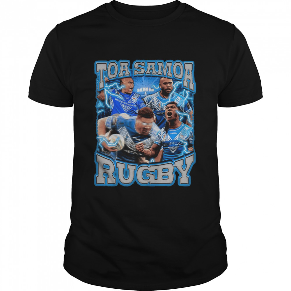 Fanessah merch toa Samoa rugby logo shirt