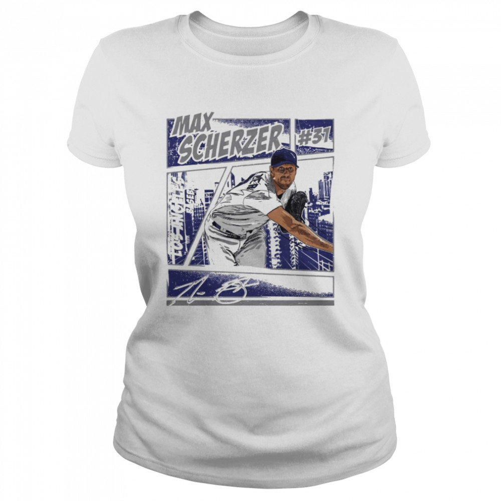 Max Scherzer Vintage Shirt, Baseball Shirt, Classic 90s Grap