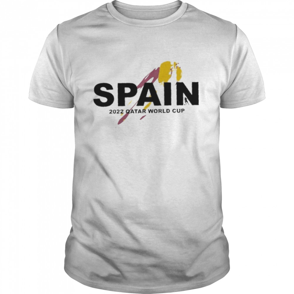2022 Qatar World Cup Team Spain T-Shirt