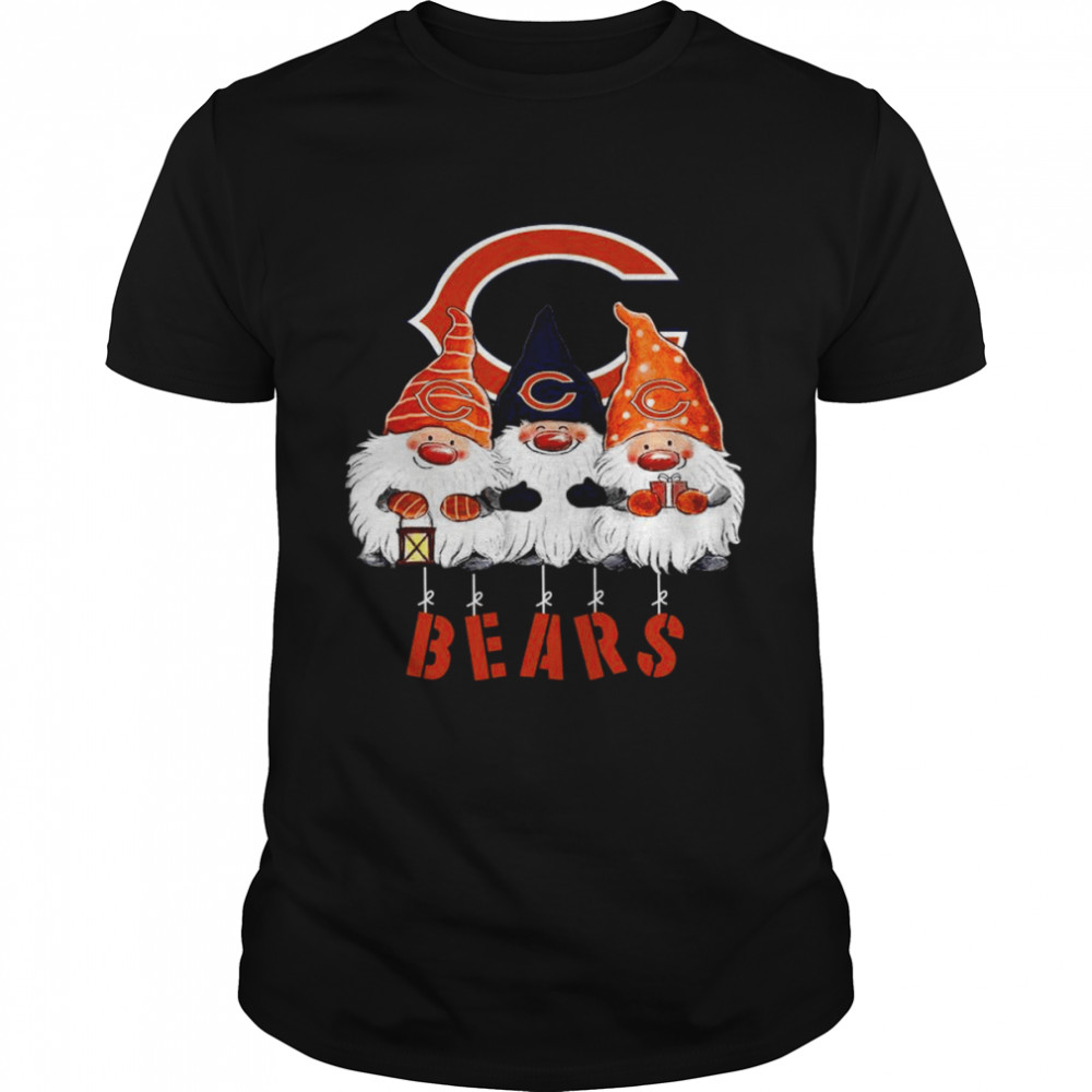 Gnomies Chicago Bears Christmas shirt