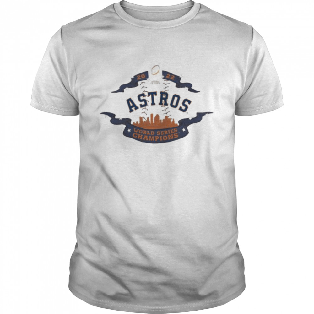Houston Astros Tiny Turnip Toddler 2022 World Series Champions T-Shirt