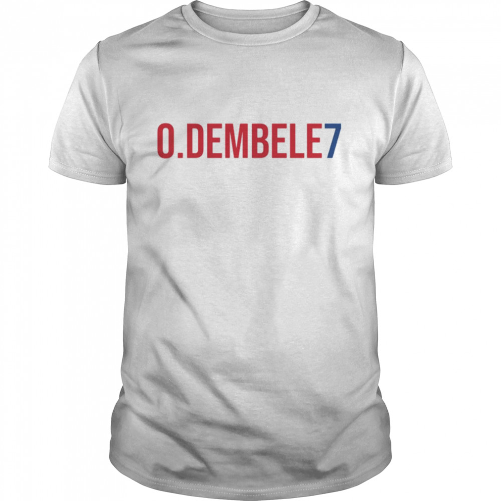 O Dembele 7 2223 Season Barcelona shirt