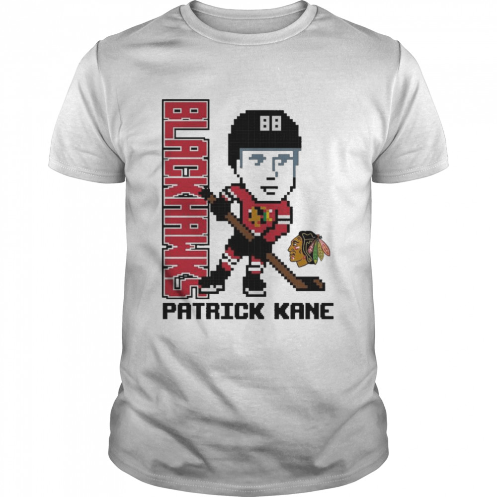 Patrick kane chicago blackhawks pixel player shirt