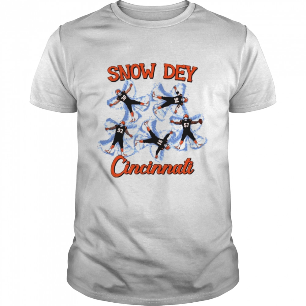 Snow Dey Cincinnati Football shirt