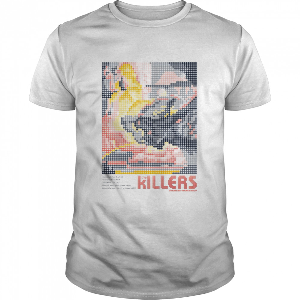 The killers auckland nz nov 21th 2022 auckland town hall new zealand established fabulous las vega shirt