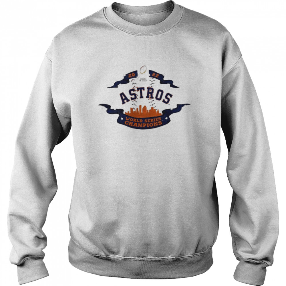 Men's Houston Astros 2022 World Series Champions Four Seamer T