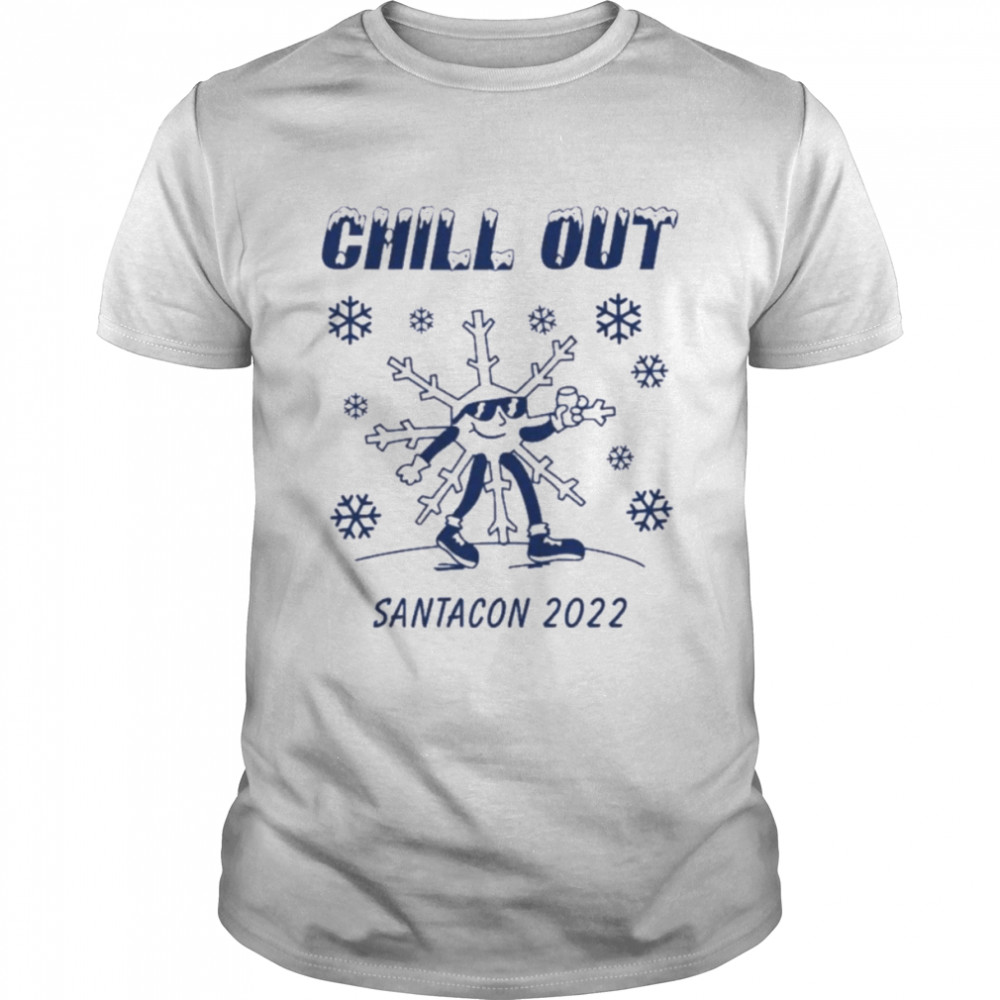 Chill Out Santacon 2022 Christmas  Classic Men's T-shirt