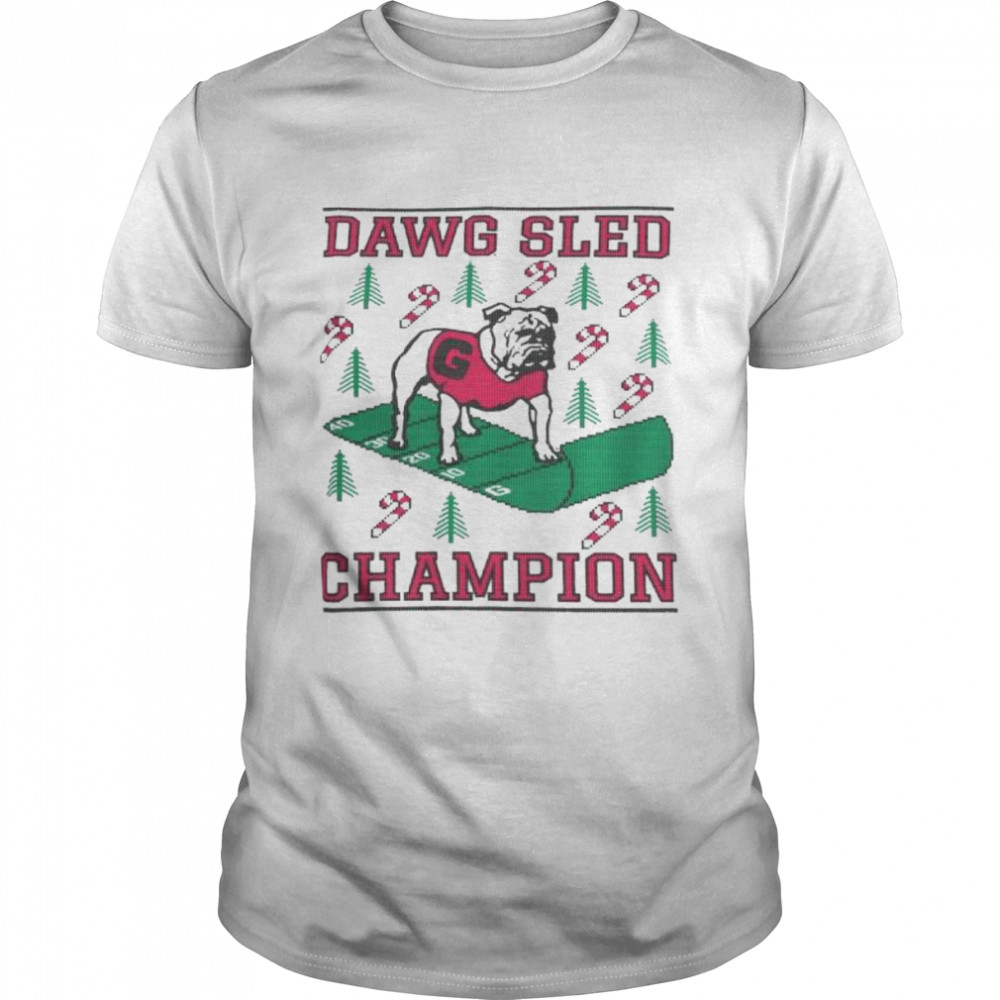 Dawg Sled Champion christmas shirt Classic Men's T-shirt