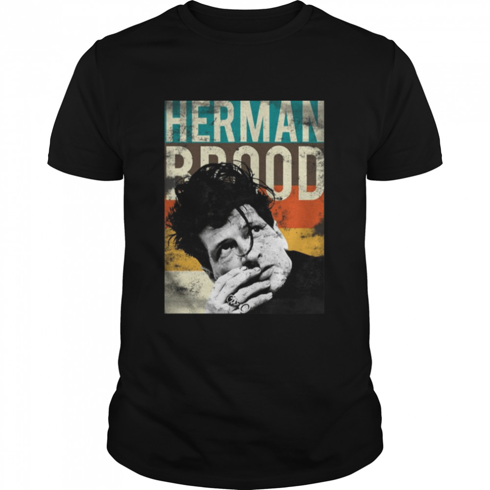 Dutch Musician Herman Brood Distressed shirt Classic Men's T-shirt