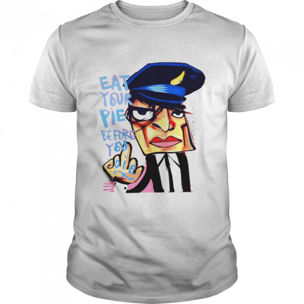 Eat Your Pie Dutch Musician Herman Brood shirt Classic Men's T-shirt