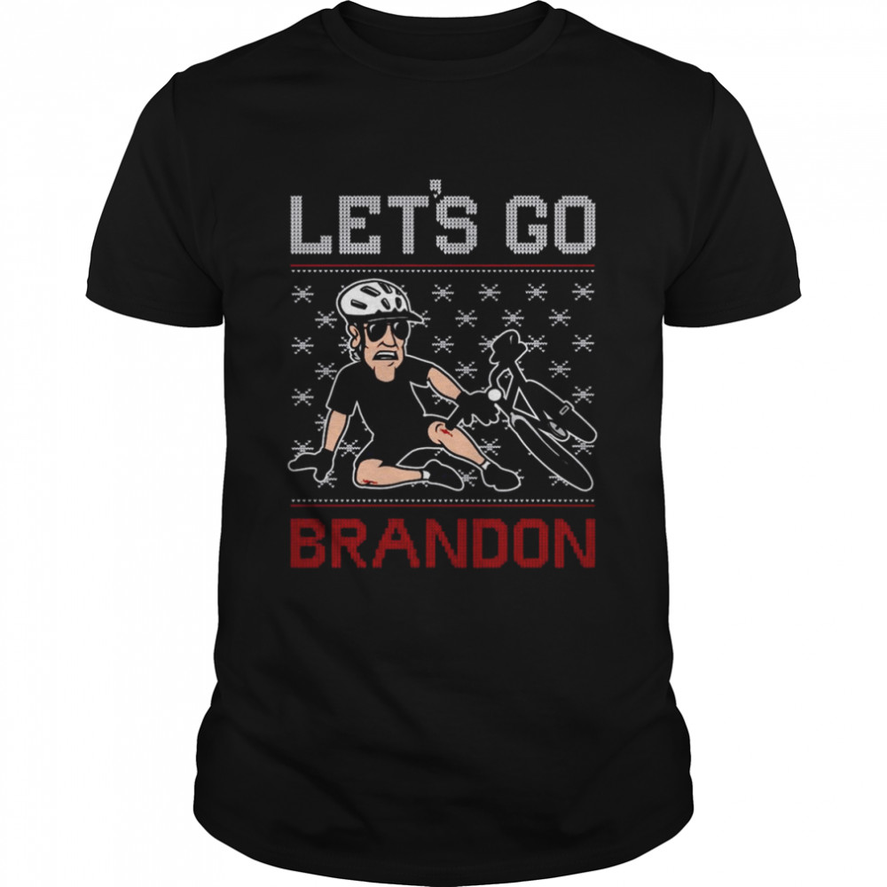 Joe Biden Let’s Go Brandon Tacky Ugly Christmas shirt Classic Men's T-shirt