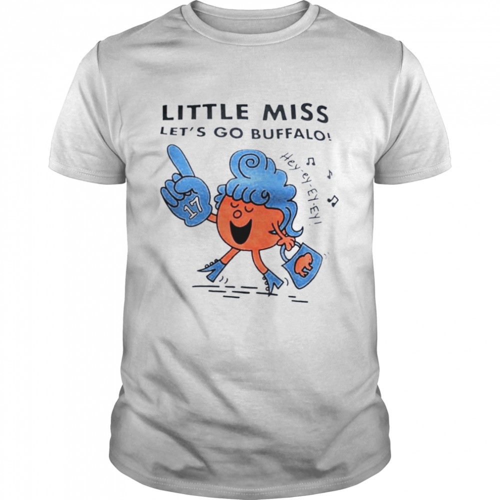 Little Miss Let’s Go Buffalo Football  Classic Men's T-shirt