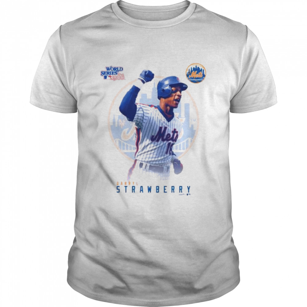 New York Mets Darryl Strawberry Mitchell and Ness shirt Classic Men's T-shirt