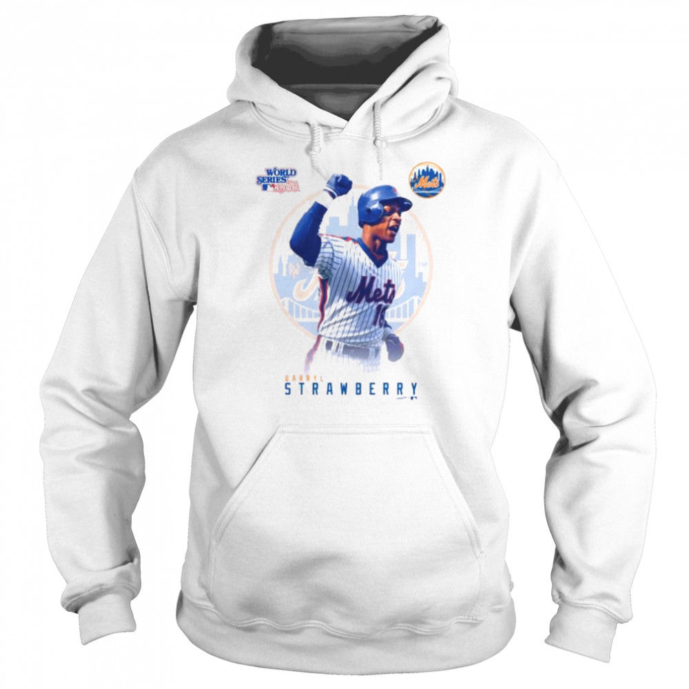 New York Mets Darryl Strawberry Mitchell and Ness shirt - Kingteeshop