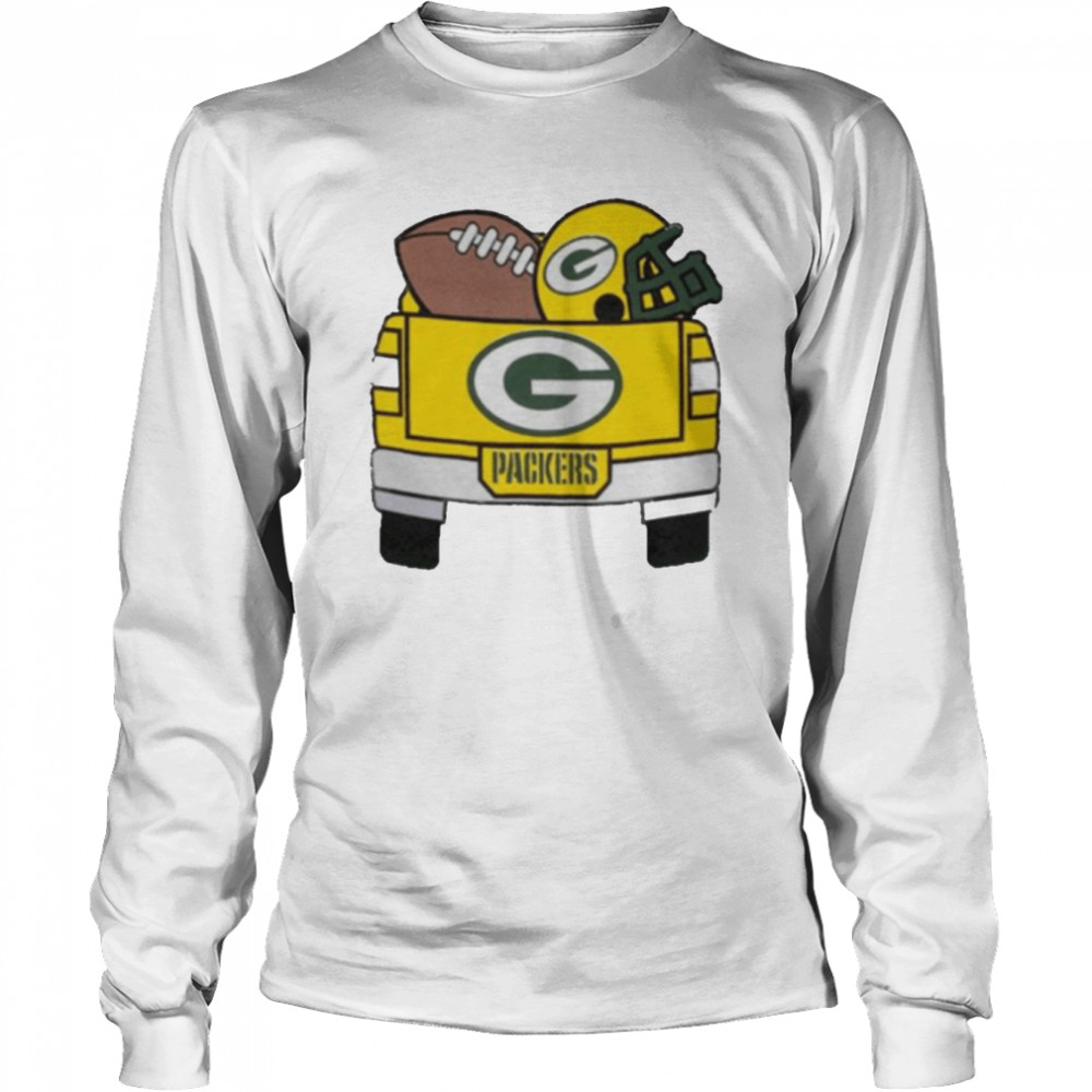 Green Bay Packers Toddler Custom Tailgate Truck T-Shirt at the