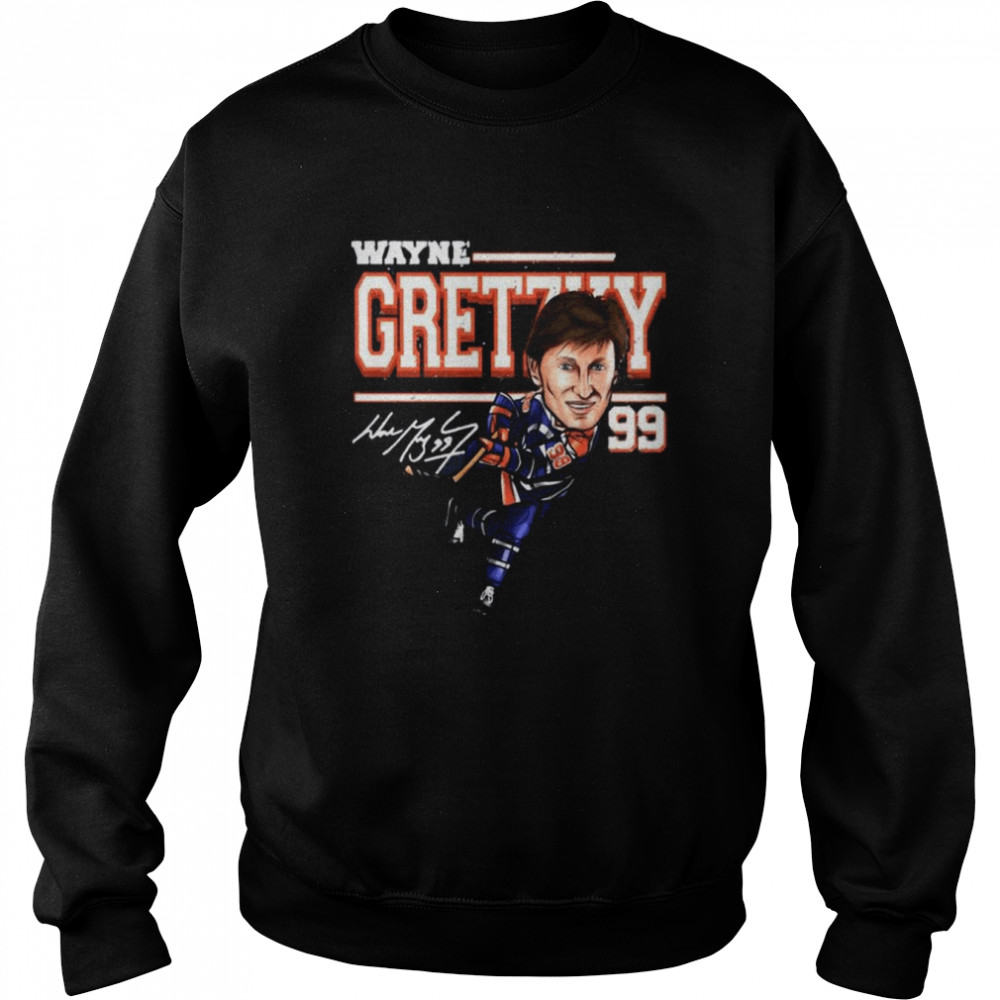 Black And White Design Wayne Gretzky Unisex T-Shirt