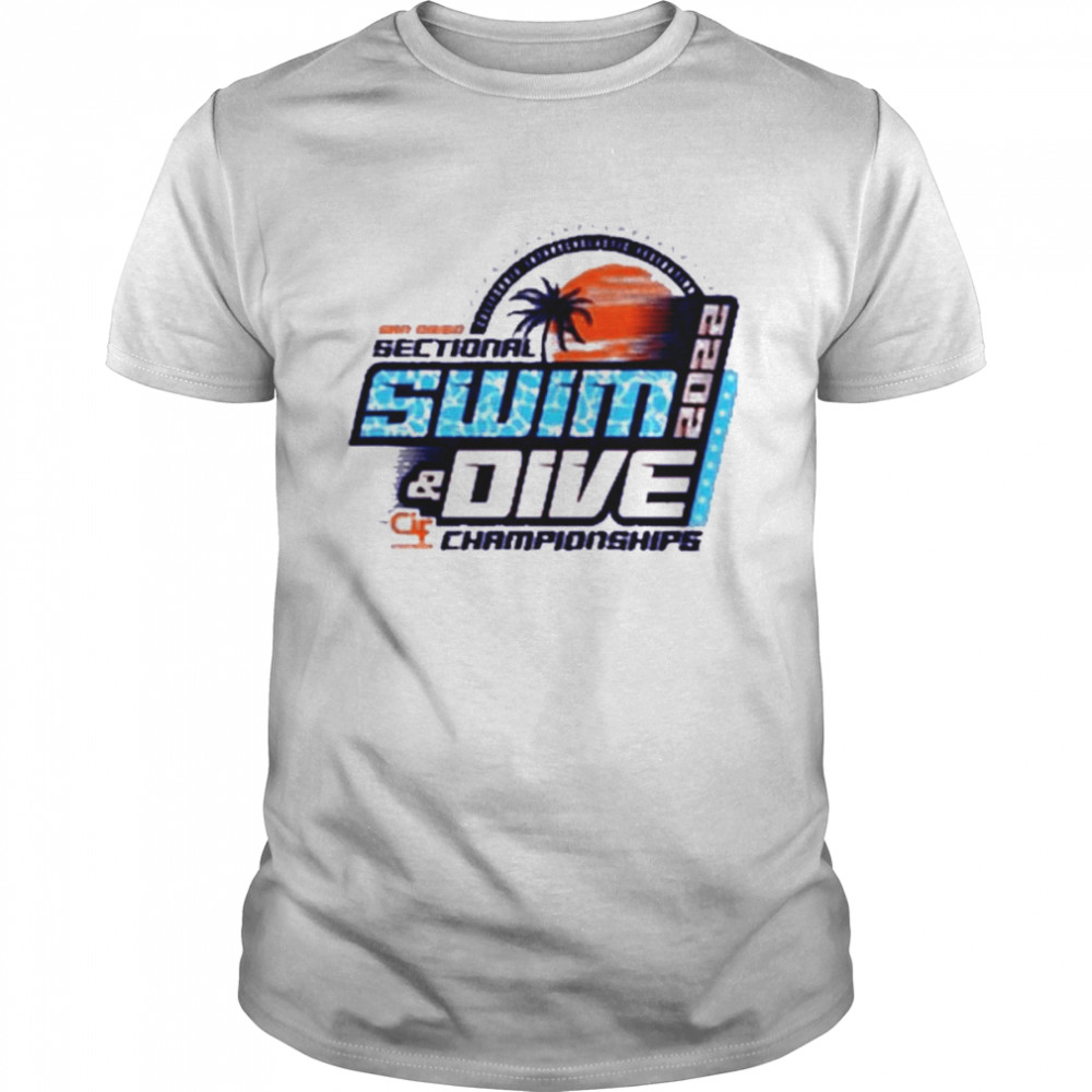 2022 cif-sds championship swim and dive shirt