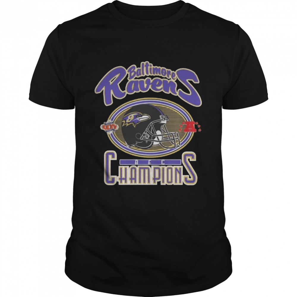 Awesome baltimore Ravens AFC Champions 2022 shirt