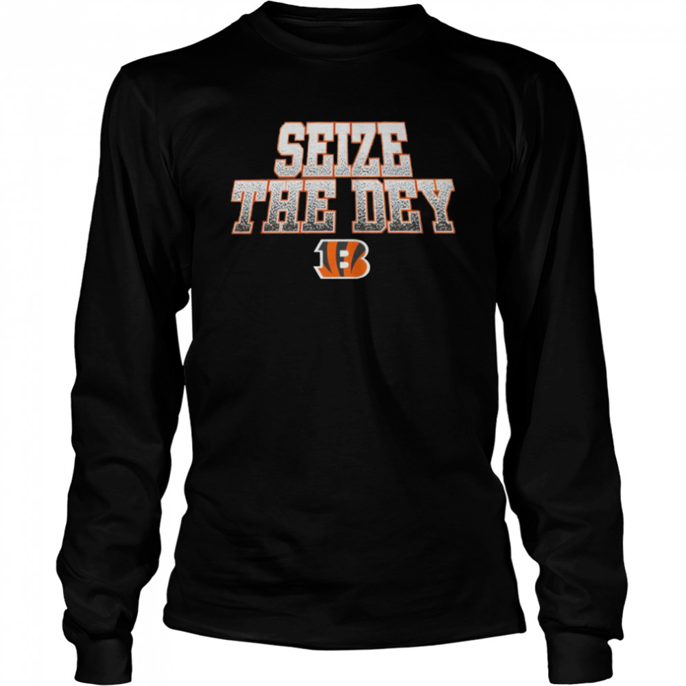 Cincinnati Bengals Big and Tall Seize The Dey Statement shirt - Kingteeshop