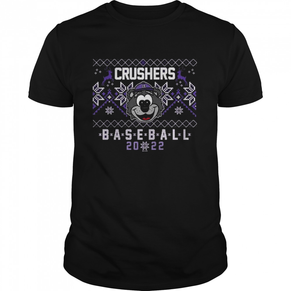 Crushers Baseball 2022 Ugly Christmas shirt