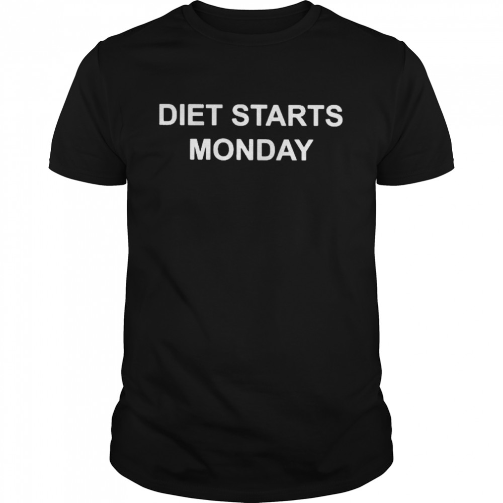Curtis woodhouse diet starts monday T-shirt