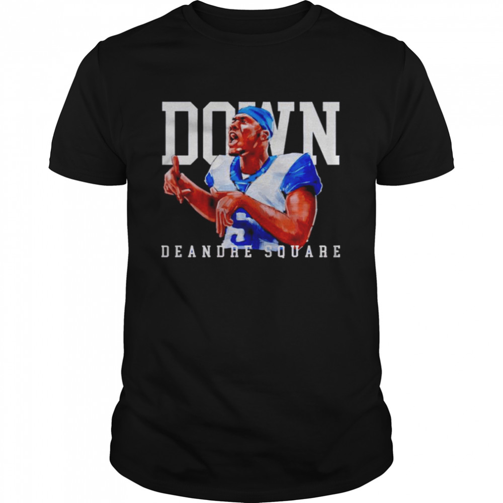 Deandre Square L’s Down Kentucky Wildcats football shirt