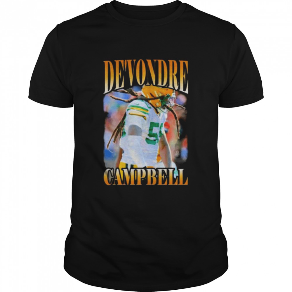 Devondre Campbell Green Bay Packers bootleg shirt