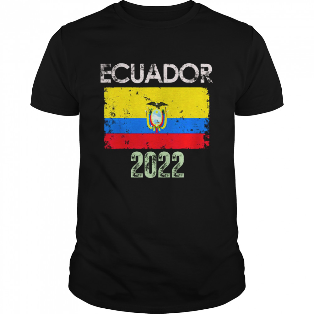 Ecuador Flag Jersey Supporter Ecuadorean Soccer Team shirt