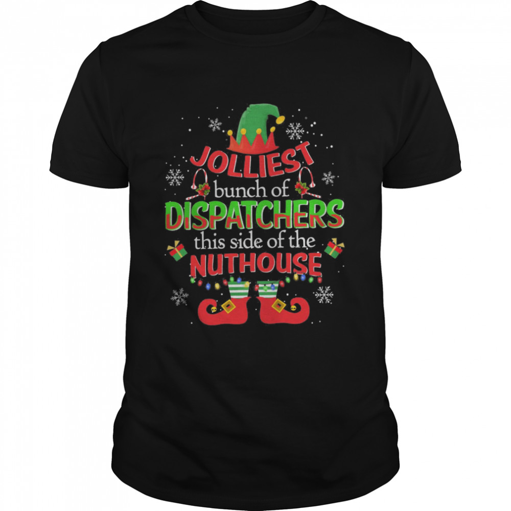 Jolliest Bunch Of Nurses This Side Of The Nuthouse Christmas Shirt