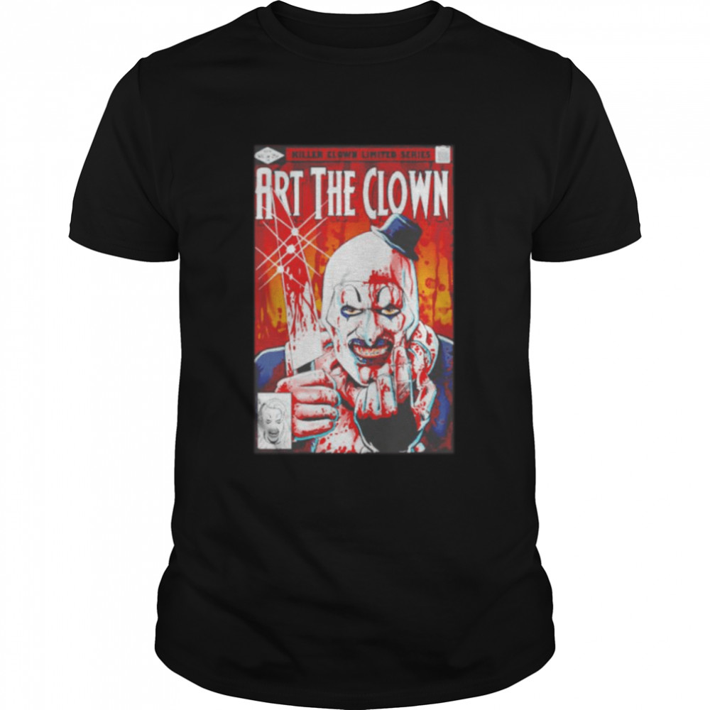 Killer Clown limited series art the clown shirt