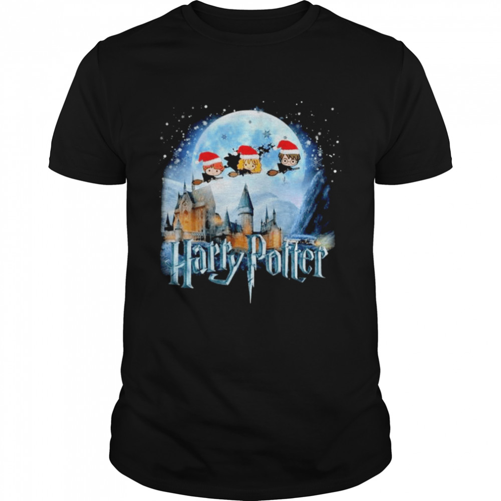 Merry Christmas Santa Harry Potter Chibi shirt