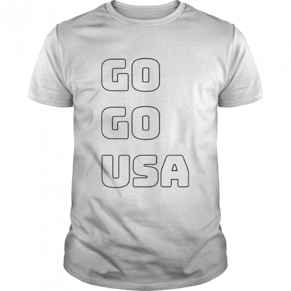 Nice go go USA USA soccer team shirt