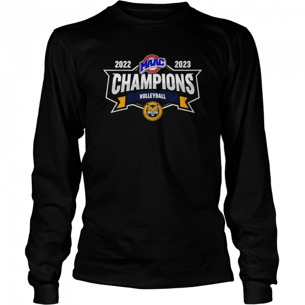 Quinnipiac Volleyball Champions 2022 2023 MAAC Championship shirt ...