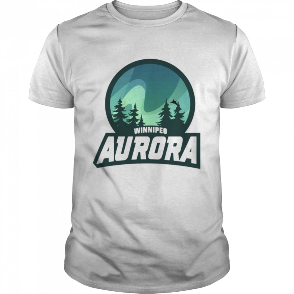 Winnipeg Aurora Alternate Simulation Hockey League shirt