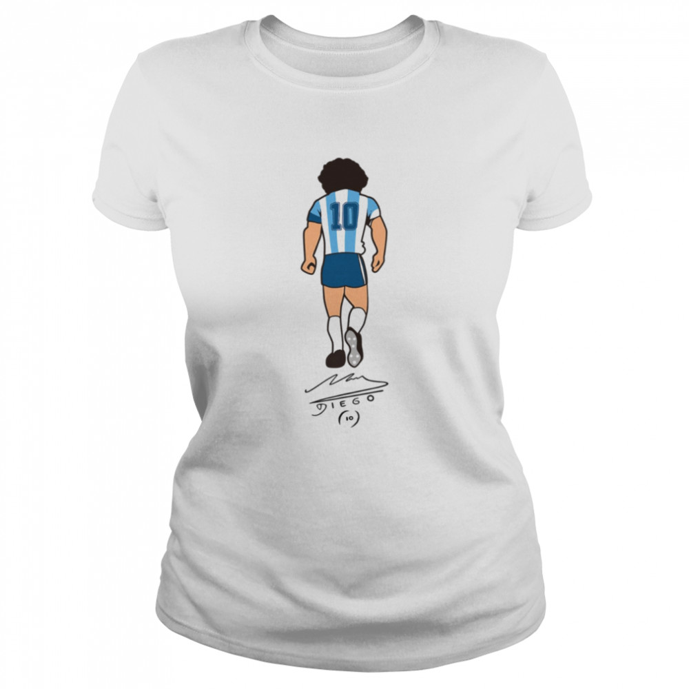 Cute Cartoon Design D10s The Legends Diego Maradona shirt - Kingteeshop