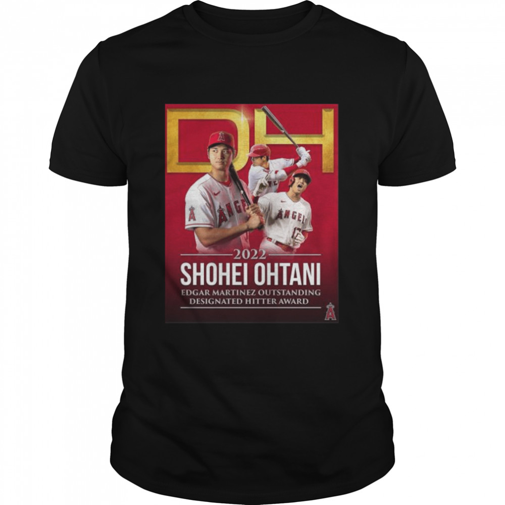 2022 Shohei Ohtani Edgar Martinez Outstanding Designated Hitter Award shirt