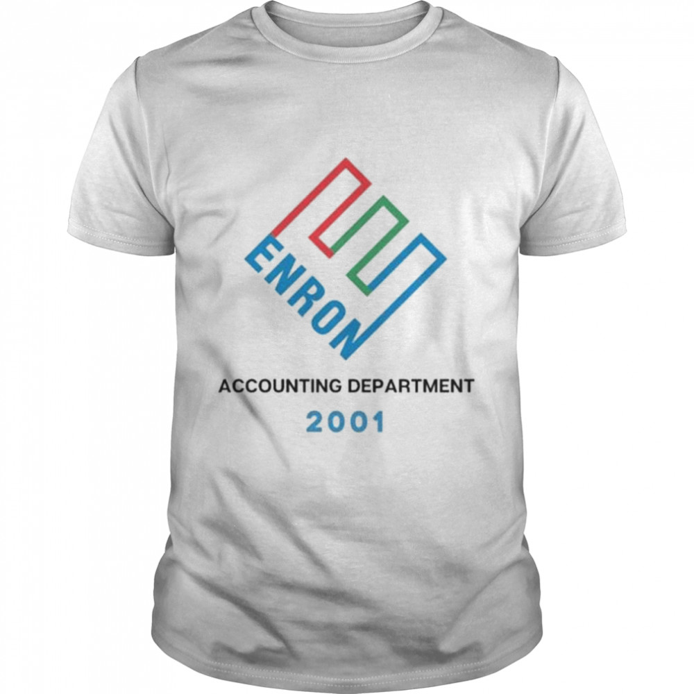 Enron accounting department shirt