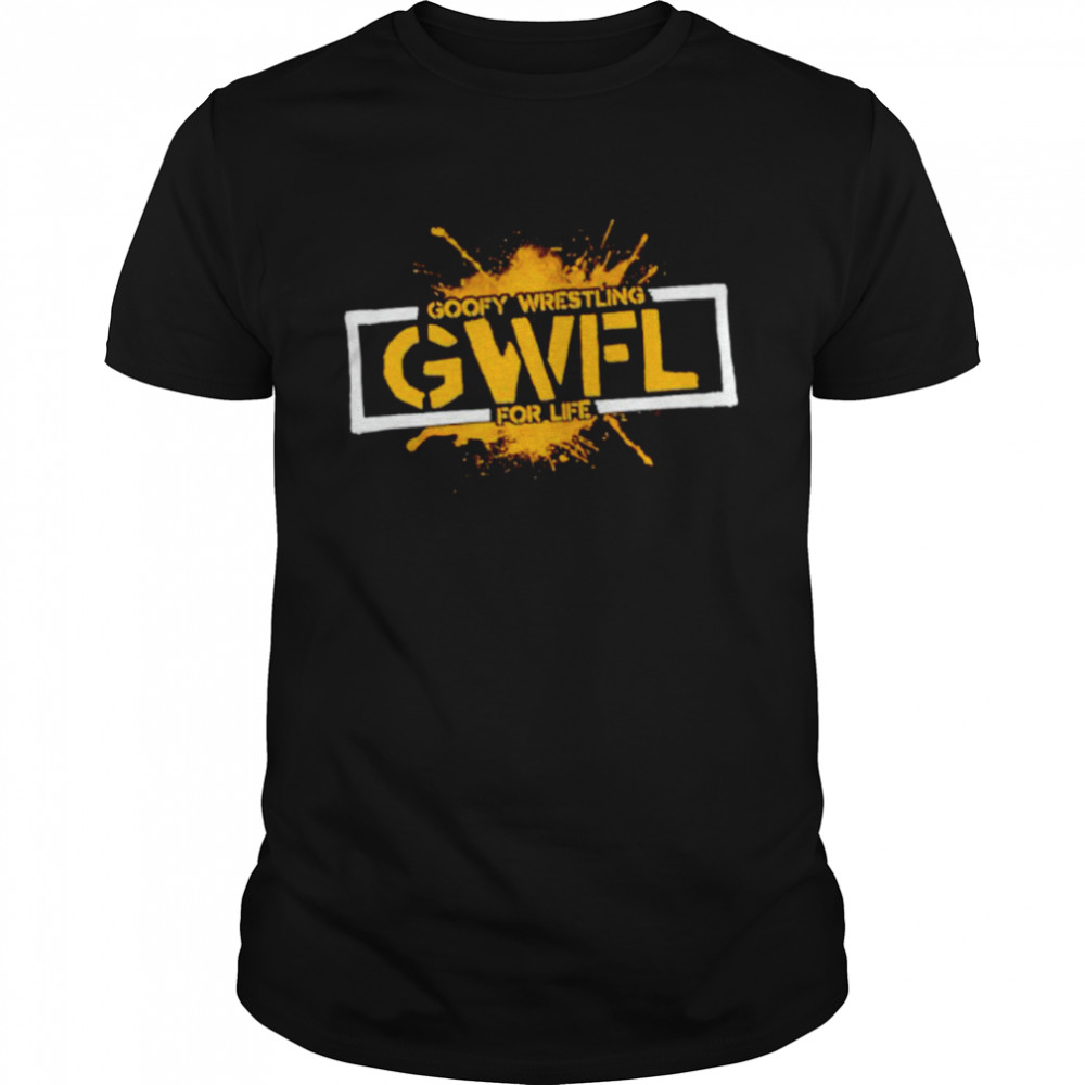 gWFL goofy wrestling for life Simon Miller shirt